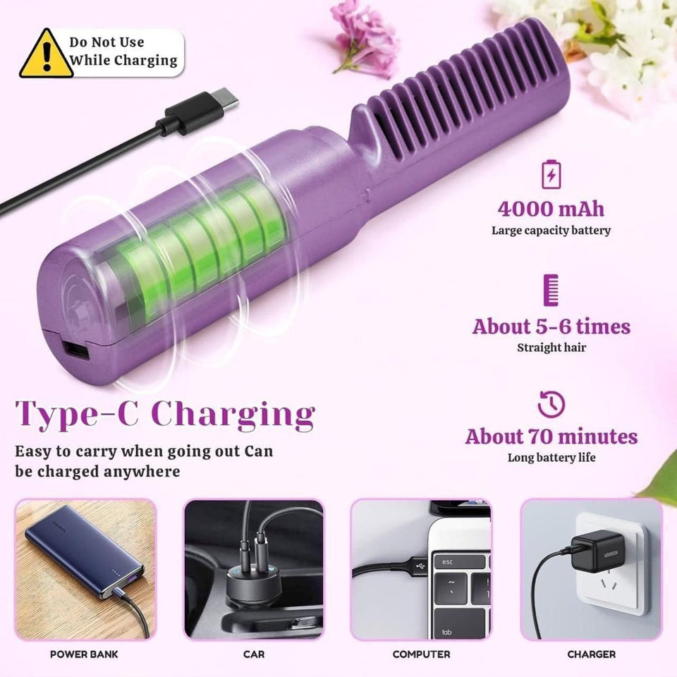 Meneflix Cordless Hair Straightener