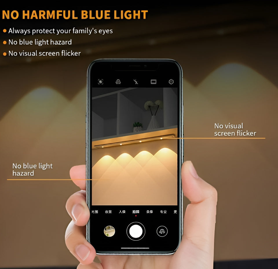 LED Motion Sensor With USB Rechargeble